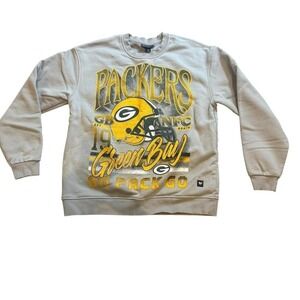 Green Bay Packers Vintage Wild Collective Crew Neck Sweatshirt Men's Medium